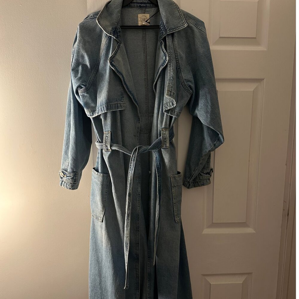 Maxi Denim Coat